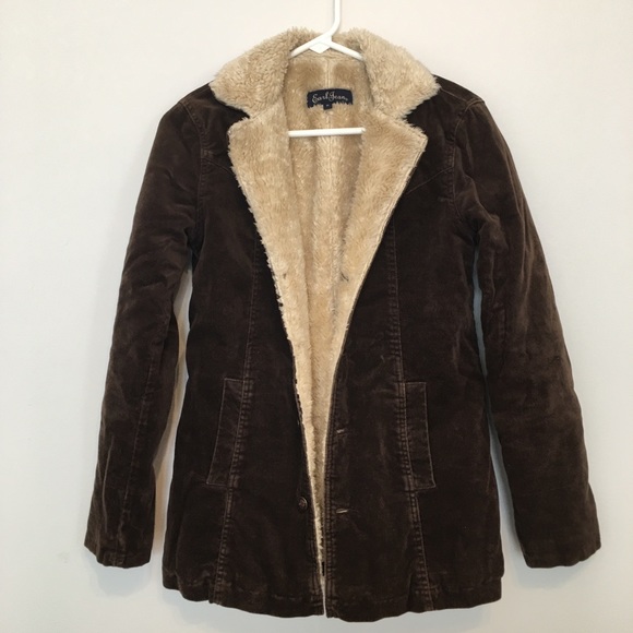 Earl Jeans Jackets & Coats | Earl Jean Corduroy Sherpa Jacket Aso Gilmore Girls | Poshmark